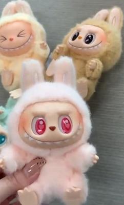 Multicolor Labubu Stuff Toy - 1 Pc Doll for Girls