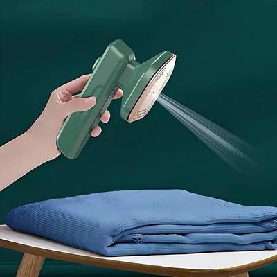 Compact Green Mini Ironing Machine - 1 Pc for Effortless Pressing