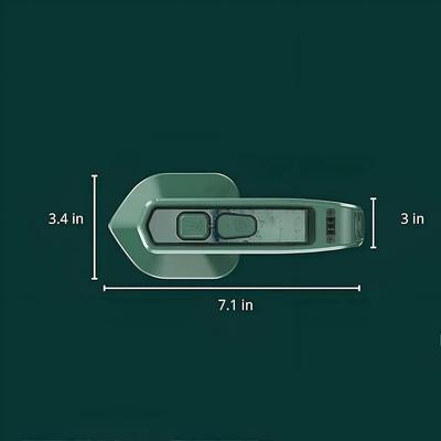 Compact Green Mini Ironing Machine - 1 Pc for Effortless Pressing