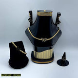 Golden Plated Necklace Set