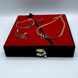 Golden Plated Necklace Set
