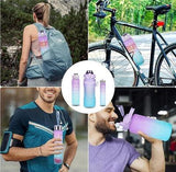 3 Pcs Insulated Multicolor Water Bottles - Perfect For Gym