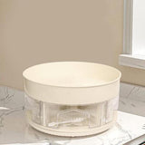 Multifunctional Large-Capacity Rotating Spice Rack with Seasoning Jars