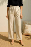 Essential Wide-Leg Trousers – ESMARA Comfort in Cream EW-000472