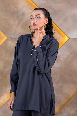 Zinc Grey Co-ord Set for Effortless Style and Comfort EW-000365