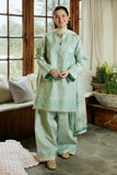 3 Pcs Women's Unstitched Embroidered Suit