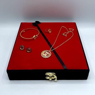 Golden Plated Necklace Set