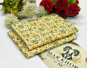 2 Pcs Women's Unstitched Printed Suit